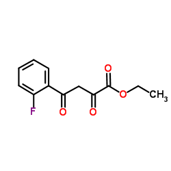 Ethyl 4-(2-fluorophenyl)-2,4-dioxobutanoate structure