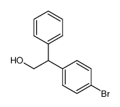 2-(4-bromophenyl)-2-phenylethan-1-ol结构式