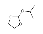 2-propan-2-yloxy-1,3-dioxolane结构式