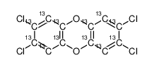 C-132,3,7,8-TCDD Structure