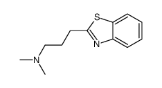 2-Benzothiazolepropanamine,N,N-dimethyl-(9CI)结构式