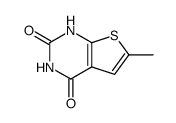 6-methyl-1H-thieno[2,3-d]pyrimidine-2,4-dione Structure