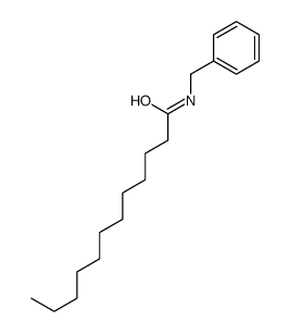 Dodecanamide, N-(phenylmethyl)-结构式