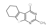 4-氯-2-甲基-5,6,7,8-四氢[1]苯并噻吩[2,3-d]嘧啶图片