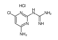 4-amino-6-chloro-2-guanidinopyrimidine dihydrochloride Structure