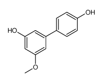 3-(4-hydroxyphenyl)-5-methoxyphenol Structure