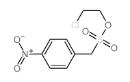 Benzenemethanesulfonic acid, 4-nitro-, 2-chloroethyl ester picture