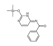 N-(2-trimethylsilyloxypyrimidin-4-yl)benzamide Structure