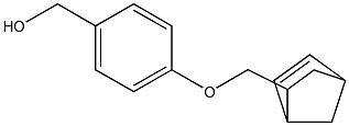 [4-(Bicyclo[2.2.1]hept-5-en-2-ylmethoxy)-phenyl]-methanol结构式