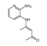 ((amino-2)pyridinyl-3) amino-4 pentene-3 one-2结构式