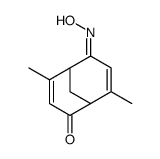 2-hydroxyimino-4,8-dimethylbicyclo[3.3.1]nona-3,7-dien-6-one Structure