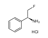 (S)-(FLUOROMETHYL)-BENZENEMETHANAMINE HYDROCHLORIDE Structure