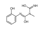 1-carbamoyl-3-(2-hydroxyphenyl)-1-methylurea Structure