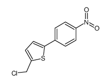 2-(chloromethyl)-5-(4-nitrophenyl)thiophene结构式