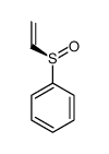 [(R)-ethenylsulfinyl]benzene结构式