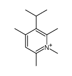 1,2,4,6-tetramethyl-3-propan-2-ylpyridin-1-ium Structure