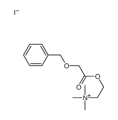 trimethyl-[2-(2-phenylmethoxyacetyl)oxyethyl]azanium,iodide结构式