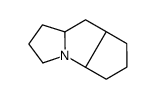 1,2,3,3a,5,6,7,7a,8,8a-decahydrocyclopenta[b]pyrrolizine Structure