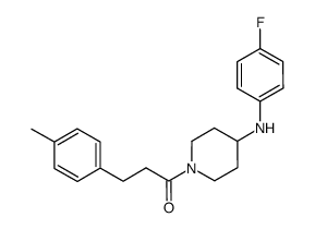 N-(4-fluorophenyl)-1-[3-(4-methylphenyl)propanoyl]-4-piperidinamine Structure