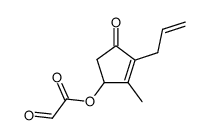 allethronyl glyoxylate结构式