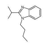 1-butyl-2-propan-2-ylbenzimidazole结构式