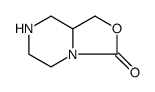 3H-Oxazolo[3,4-a]pyrazin-3-one, hexahydro结构式