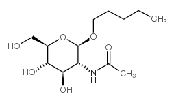 amyl 2-acetamido-2-deoxy-beta-d-glucopyranoside picture