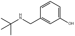 3-((叔丁基氨基)甲基)苯酚结构式