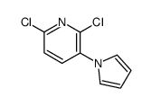 2,6-dichloro-(pyrrolyl-1)-3-pyridine结构式