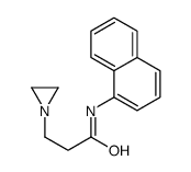 3-(aziridin-1-yl)-N-naphthalen-1-ylpropanamide Structure