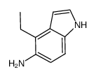 5-amino-4-ethylindole structure