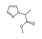 1H-Pyrazole-1-aceticacid,alpha-methyl-,methylester(9CI)结构式