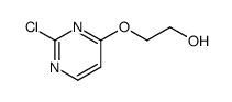 2-[(2-chloropyrimidin-4-yl)oxy]ethanol Structure