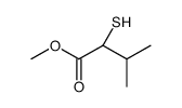 methyl (2R)-3-methyl-2-sulfanylbutanoate Structure