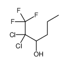 2,2-dichloro-1,1,1-trifluorohexan-3-ol结构式