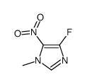 4-Fluoro-1-methyl-5-nitro-1H-imidazole structure