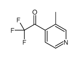 2,2,2-trifluoro-1-(3-methylpyridin-4-yl)ethanone结构式