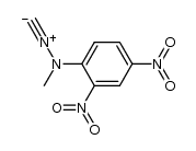 N-isocyano-N-methyl-2,4-dinitroaniline Structure