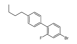 4-BROMO-4'-BUTYL-2-FLUOROBIPHENYL结构式