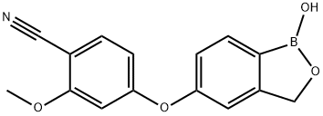 4-[(1,3-Dihydro-1-hydroxy-2,1-benzoxaborol-5-yl)oxy]-2-methoxy-benzonitrile picture
