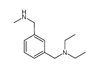 Diethyl-(3-methylaminomethyl-benzyl)-amine结构式