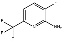 2-Amino-3-fluoro-6-(trifluoromethyl)pyridine Structure