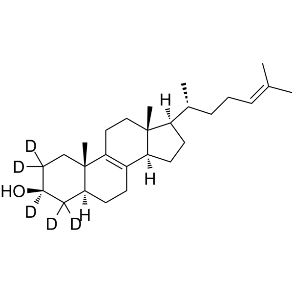 zymosterol-d5 structure