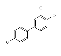 5-(4-chloro-3-methylphenyl)-2-methoxyphenol Structure