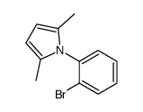 1-(2-BROMOPHENYL)-2,5-DIMETHYL-1H-PYRROLE structure