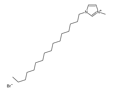 1-hexadecyl-3-methylimidazolium bromide Structure