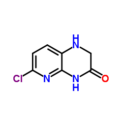 6-chloro-1,2-dihydropyrido[2,3-b]pyrazin-3(4H)-one structure