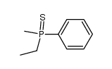 (ethyl)(methyl)(phenyl)phosphine sulfide结构式