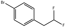 1-溴-4-(2,2-二氟乙基)苯结构式