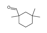 Cyclohexanecarboxaldehyde, 1,3,3-trimethyl- (9CI) Structure